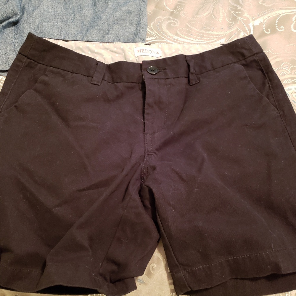 Black shorts